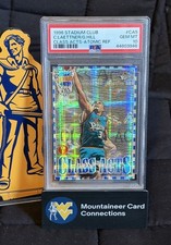 GRANT HILL / Laettner 1996 Stadium Club Class Acts #CA 5 ATOMIC REFRACTOR PSA 10