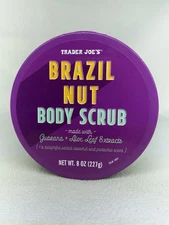 Trader Joe's Brazil Nut Body Scrub Limited Edition