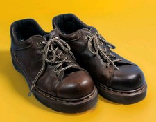 DR. MARTENS Men's Brown Leather Chunky Lace Up Oxford 8312 Shoes Size 11