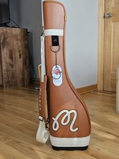 New Malbon Golf Half Bag Caddy Standing Bag Brown