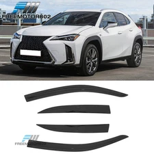 Fits 19-25 Lexus UX200 Low Profile Style 4PCS Window Visors Sun Guards Rain Vent