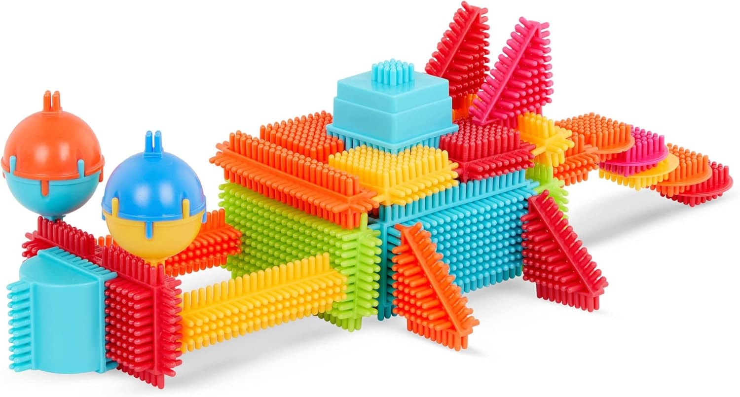 Blocs de construction à emboîter Battat de 80 pièces pour enfants