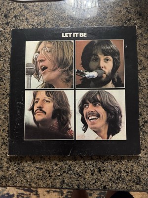 The Beatles Let It Be Lp Red Apple AR 34001 Gatefold Maggie Mae Public Domain PD