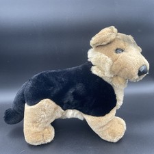 German Shepherd Plush Realistic Dog Posable Head Douglas 16  High Quality NICE