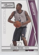 2010-11 Prestige Rookie Bonus Shots Purple 12/49 Derrick Favors #213 1f7d