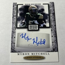 2021 Sage Myron Mitchell AUTO AUTOGRAPH Card Vikings