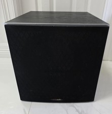 Polk Audio PSW10 110V 10" Powered Subwoofer Black Tested W/ Video Free Shipping