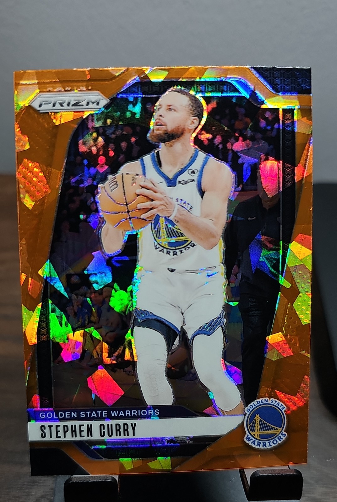 2024-25 Panini Prizm - Stephen Curry #134 Orange Ice Prizm