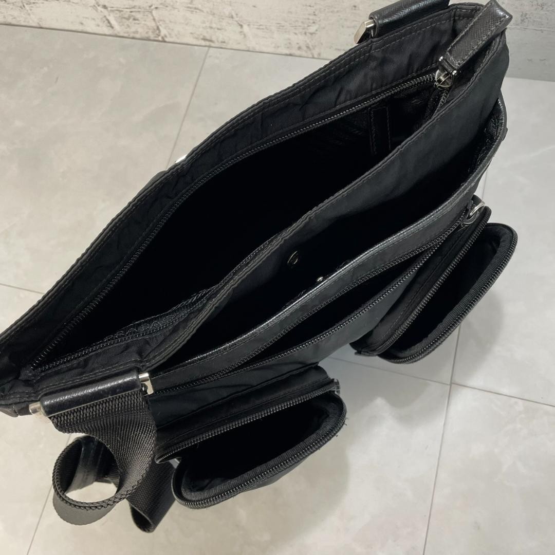 PRADA shoulder bag PRADA crossbody bag VA0627 good condition black thumbnail 8