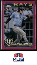 2024 Topps Chrome Update Austin Shenton Magenta Refractors #/399 #USC119