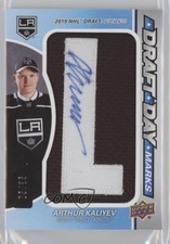 2021 SP Game Used Draft Day Marks Rookies 5/35 Arthur Kaliyev #DDM-KA Auto 0c3