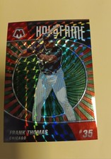 2022 Panini Mosaic - Holofame Frank Thomas #HF-5 Green Mosaic Prizm