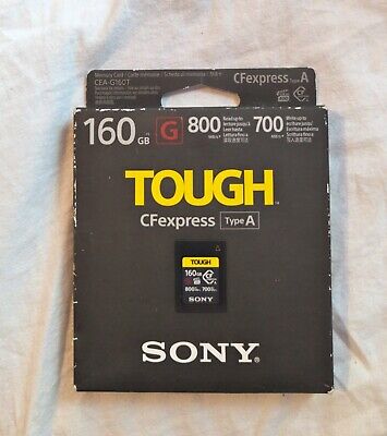 Sony Alpha 160GB Memory Card - (CEAG160T) for sale online | eBay