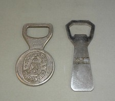 2 Rare Vintage SCHWEPPES and Coca Cola Cyrillic Bottle Opener Bulgaria 1970s