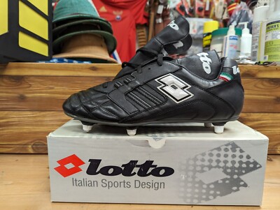 Vintage 90 Lotto 11US/10UK Albertini No4 SG Soccer Football Cleat