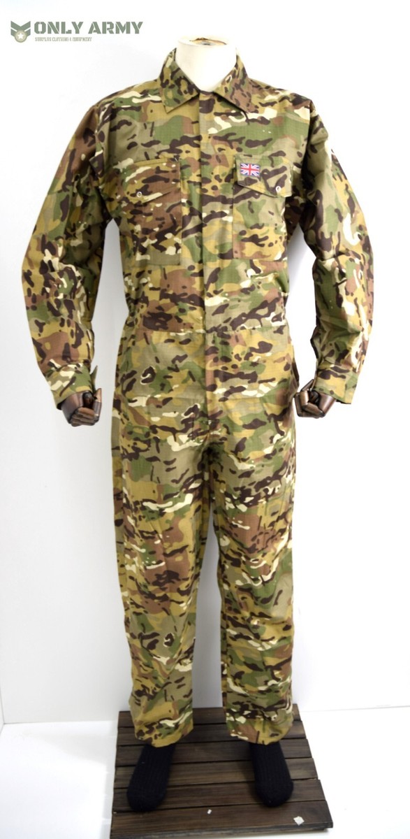 MULTICAM Overalls MTP Camo Coveralls British Army Style Tank All in One Combi