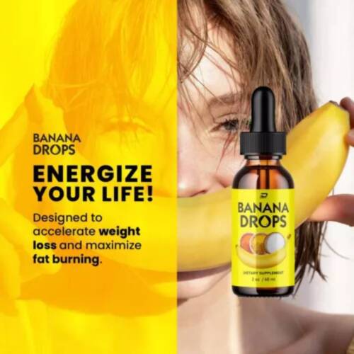 Banana Drops Formula Avanzata per Dimagrire Integratore Liquido Tutto Naturale NUOVO! - Foto 3 di 16