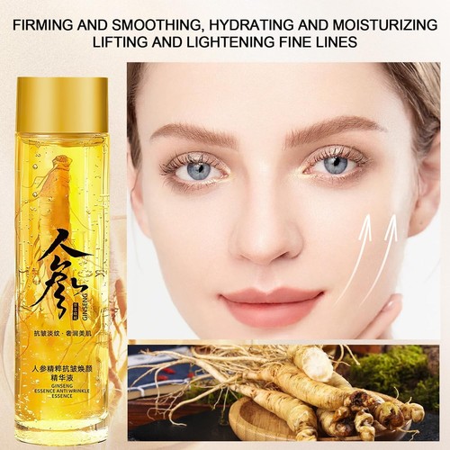2 PC Ginseng Gold Extract Anti Ageing Essence Oil, Ginseng Anti-Wrinkle Essence - Picture 7 of 8