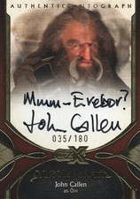 2022 Cryptozoic CZX Middle-earth Trading Cards Checklist and Odds 49