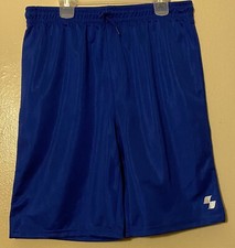 The Children's Place Sport Sz XXL/TTG 16 Athletic Short Blue Boys Elastic Waist