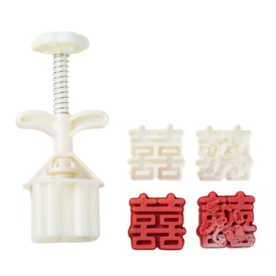 Magpie Pattern Moon Cake Molds MidAutumn Festival Moon Cake Maker Cookie Stamp