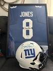 DANIEL JONES Autographed Signed New York Giants Full Size Helmet