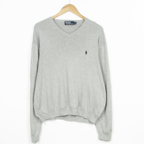 Polo Ralph Lauren Jumper Sweater Grey V 
