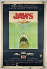 Jaws Indian Movie Poster (Fine-) One Sheet 1975 Shark Horror 27"x40 1/4"