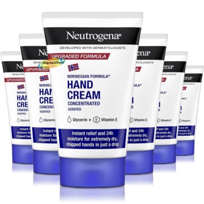 6x Neutrogena Norwegian Formula Handcreme Konzentriert 50ml - Duft