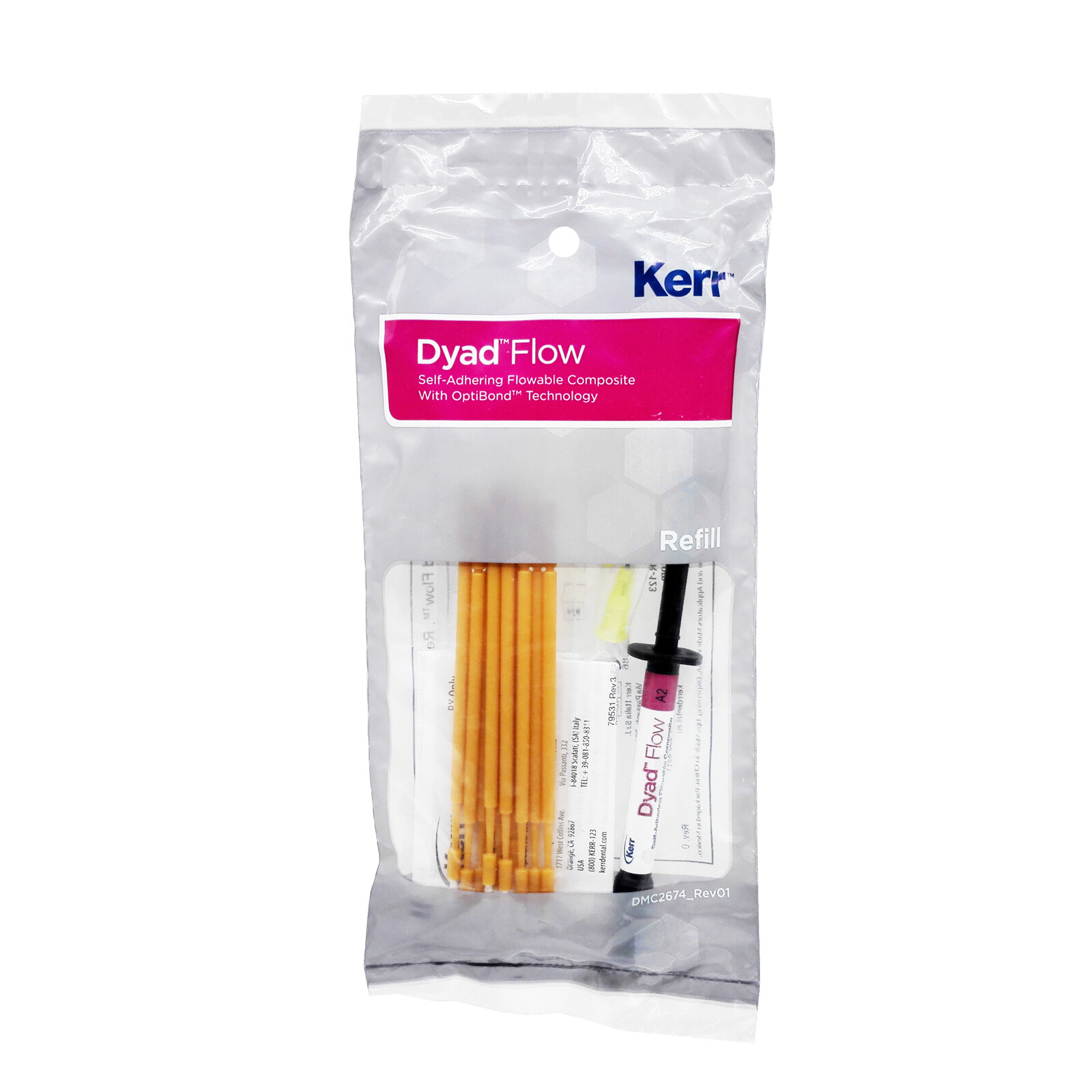 KERR Dyad Flow Dental Composite SelfAdhering Flowable No Need For