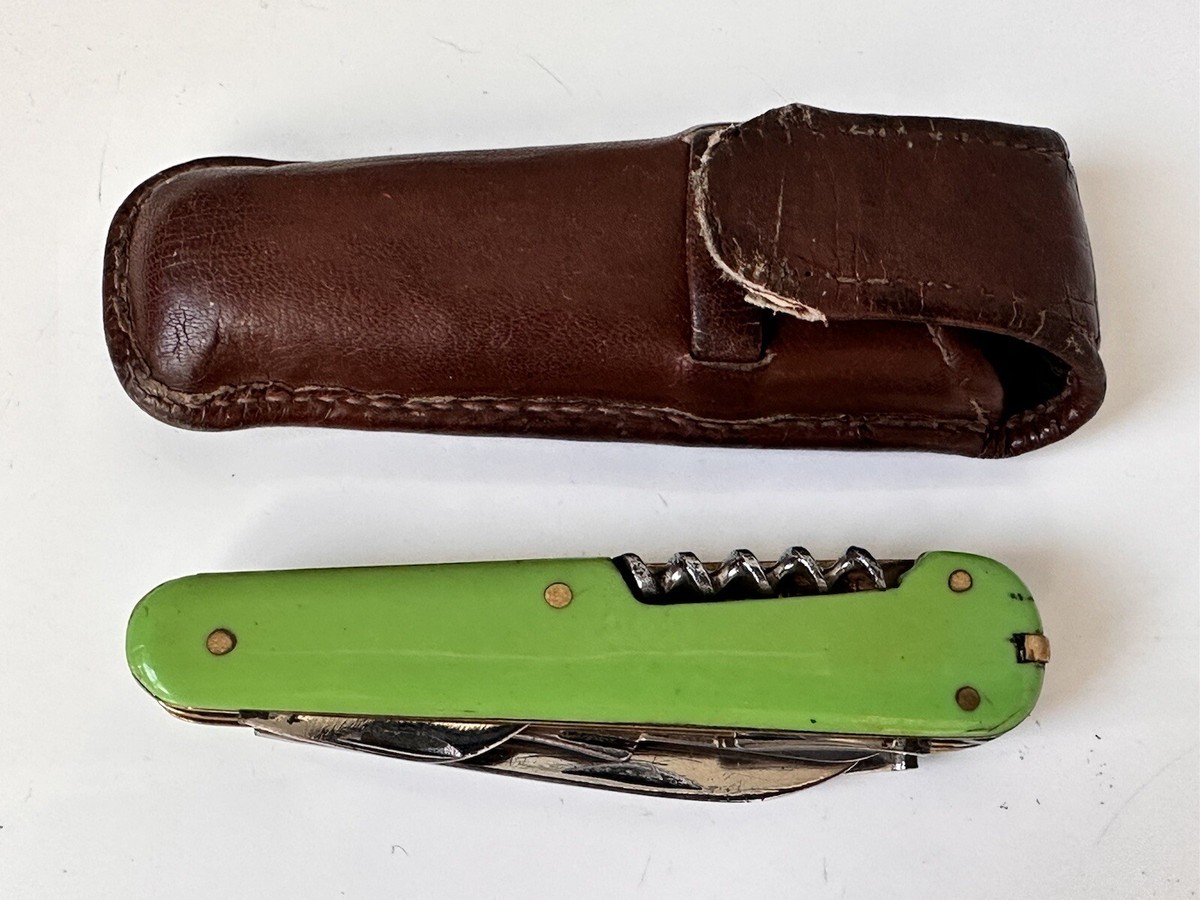 Vintage Soviet tourist knife multitool USSR 1958 copy VICTORINOX