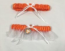 New University of Tennessee Volunteers Elastic Lace Bridal Wedding Garter Set