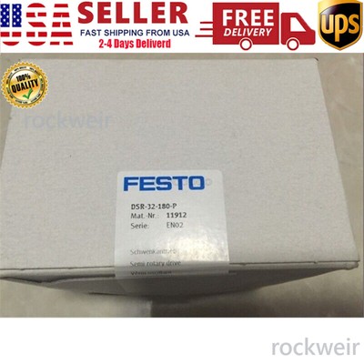 New FESTO DSR-32-180-P 11912 Swinging Cylinder DSR40180P DSR32180P