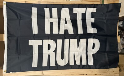 I Hate Donald Trump Sucks Flag FREE USA SHIP Vote Democrat Liberal Sign 3x5 