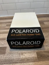 Polaroid 545 Land 4x5 Film Holder - Vintage Instant Film Back