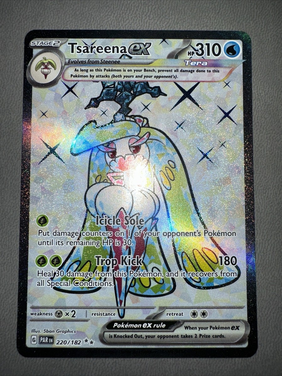 ポルレンガ:DA EXR* トレーディングカード Pokémon TCG Tsareena ex Paradox Rift 220/182 Holo Ultra Rare | eBay