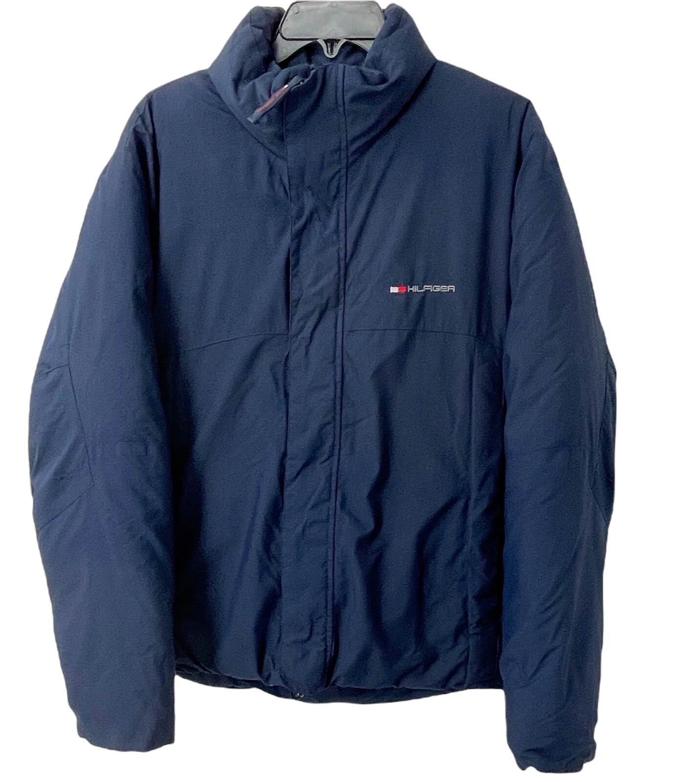 Tommy Hilfiger Mens Medium Navy Down Jacket Gem