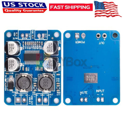 TPA3118 BTL 60W Mono Digital Audio Power Amplifier Board Module DC 12V-24V USA