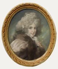 After Sir Thomas Lawrence - 19th Century Pastel, Portrait of Elizabeth Farren