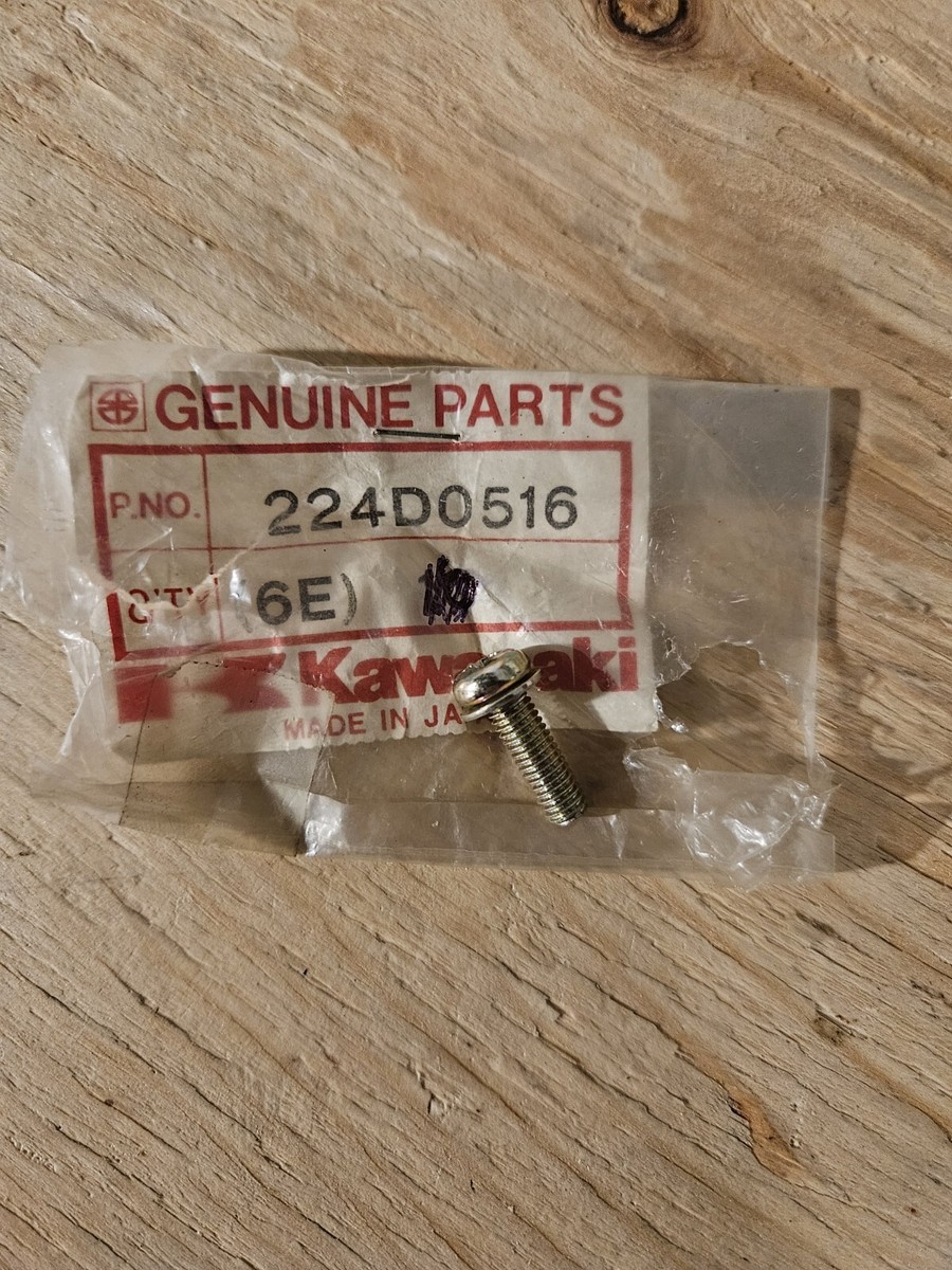 ラン　0516 Kawasaki Oem Nos Zx1000 Ninja Screw 224d0516 | eBay