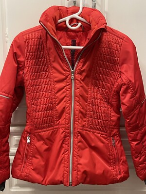 POIVRE BLANC~RED SKI JACKET COAT JUNIOR SIZE 12 INSULATED HOODED