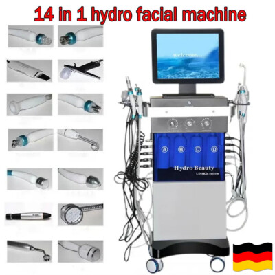 14in1 Wasser Dermabrasion Hydra Hydro Tiefenreinigung Facial SPA Beauty Machine