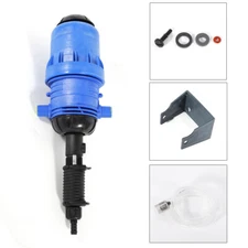 Automatic Fertilizer Injector Water Powered Chemical Liquid Doser Dispenser Blue