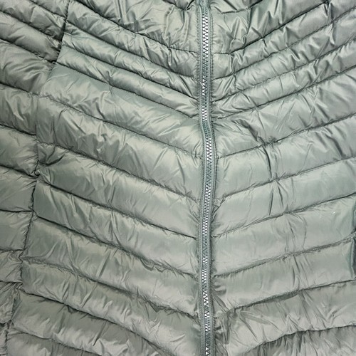 Lands End Wanderweight Packable Down Puffer Coat Women Green Size Small Jacket - Picture 8 of 15