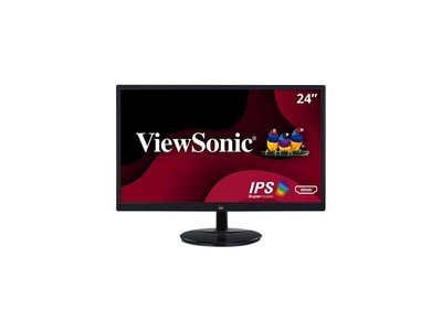 ViewSonic VA2459-SMH 24 Inch IPS 1080p Frameless LED Monitor with HDMI and VGA I