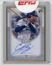 2017 Topps Transcendent Rookie Autograph #TCA-CBE Cody Bellinger #18/25