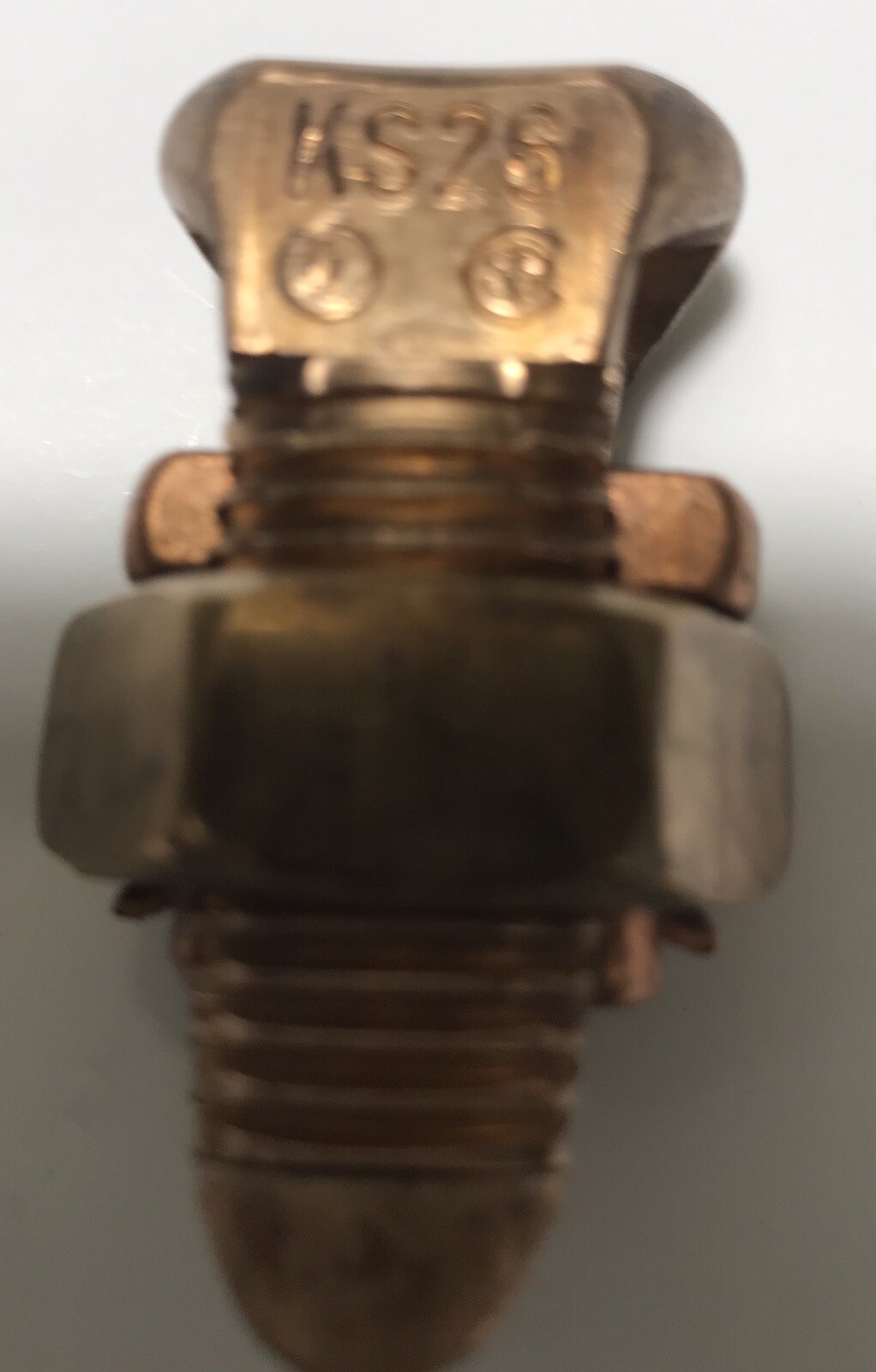 Lot of 25 Burndy 2/OST Run 142/0T 2/0 ST KS26 Split Bolt Wire