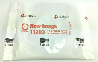 5 Hollister 11203 New Image Skin Barriers 2-1/4'' Flange CTF 1-3/4'' Ex. 2028 Bag