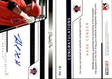 2006 TriStar Prospects Plus Farm Hands Autographs #16 Hank Conger - NM-MT