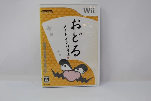 Wii Odoru Made in Wario Nintendo Wii 2006 Japanese Import